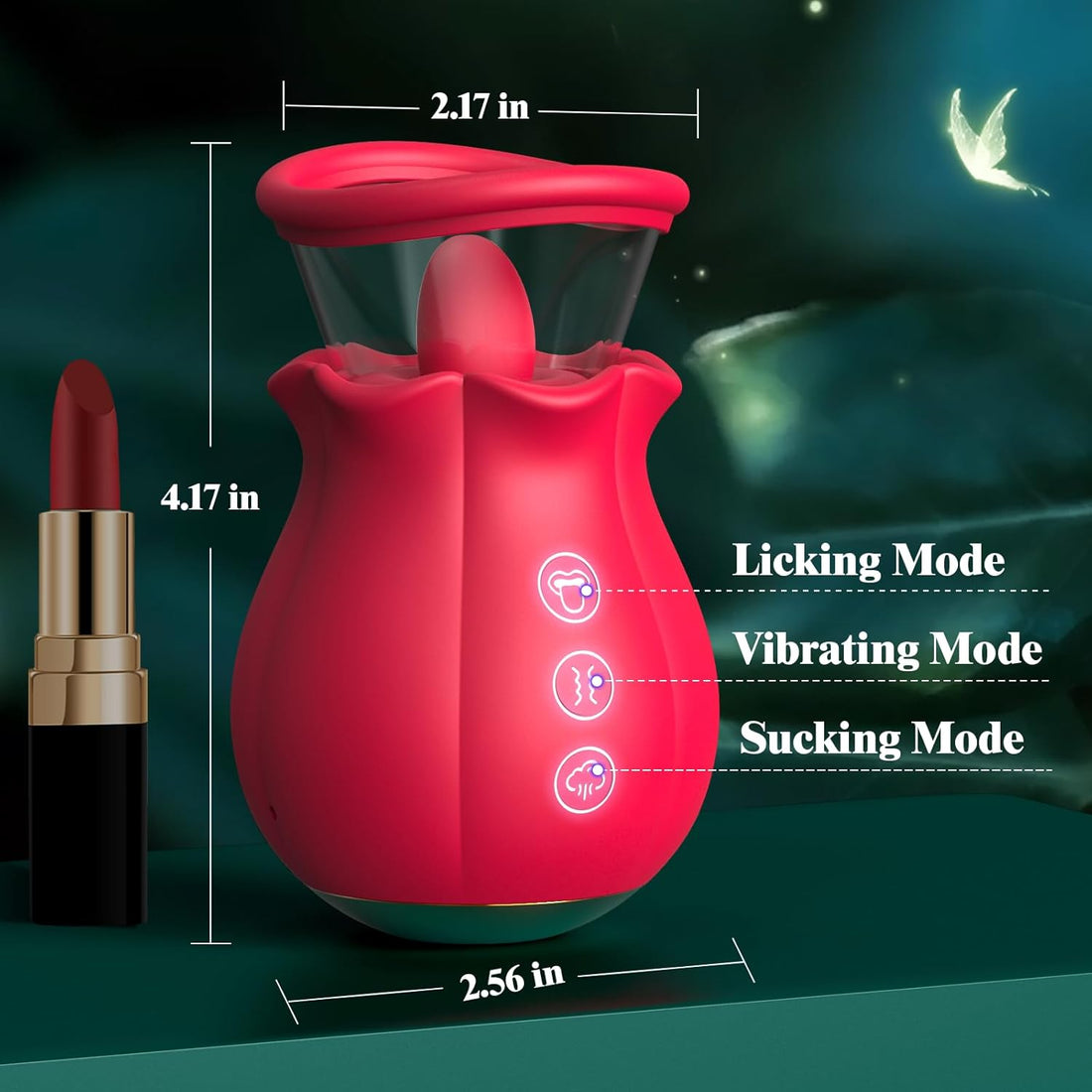 Sucking Vibrator Rose Sex Toy