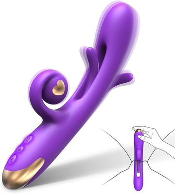 Flapping G Spot Vibrator Dildo