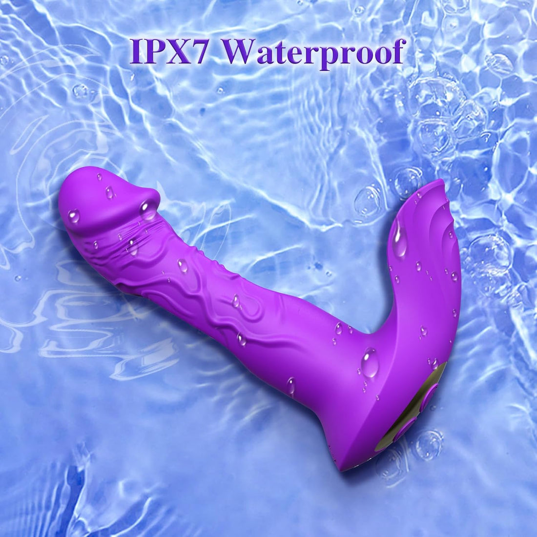 Wearable Butterfly Flapping Vibrator Dildo